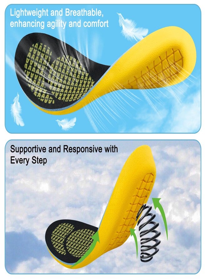 Endoto Insoles for Keen Men Shoes, Replacement Footwear Inserts Comfort & Foot Pain Relief for Work Boot(Size:US Men10.5-EU44) - Image 5